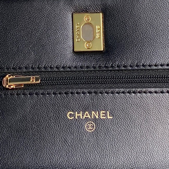 Chanel WALLET ON CHAIN AP4282 Black