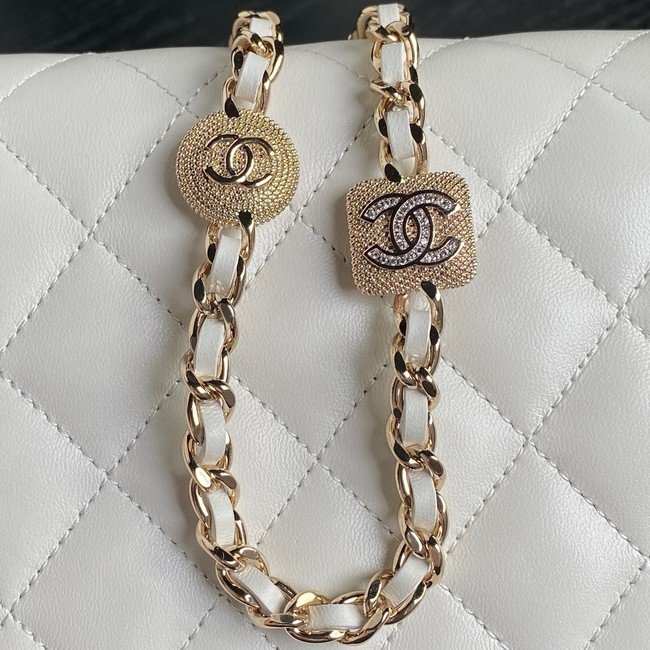 Chanel WALLET ON CHAIN AP4300 white