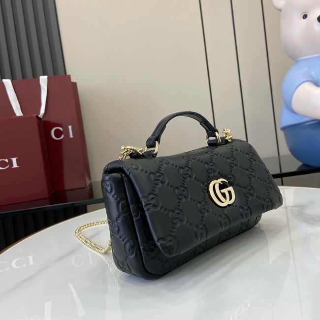 Gucci GG MILANO MINI TOP HANDLE BAG 806017-3 black