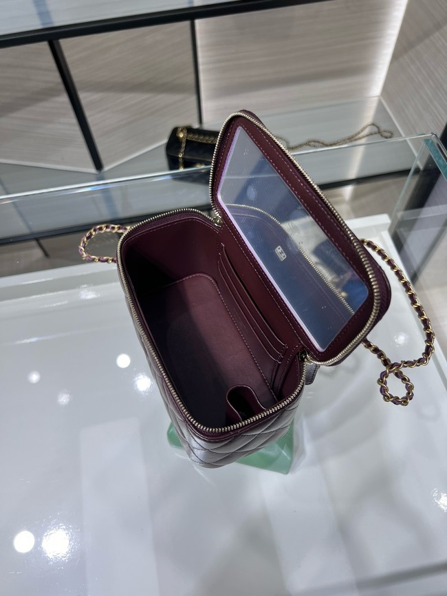 Chanel CLUTCH WITH CHAIN AP2303 Burgundy