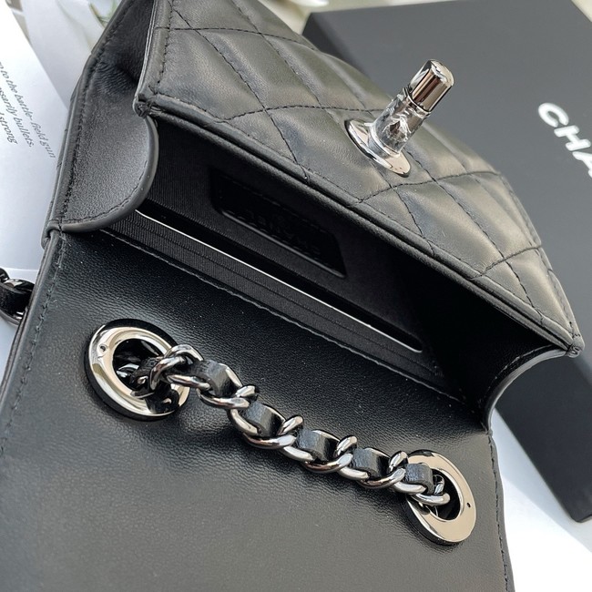 Chanel CLUTCH WITH CHAIN A81633 black