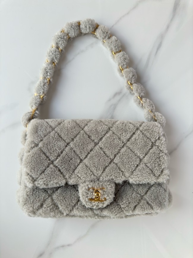 Chanel FLAP BAG AS5189 gray