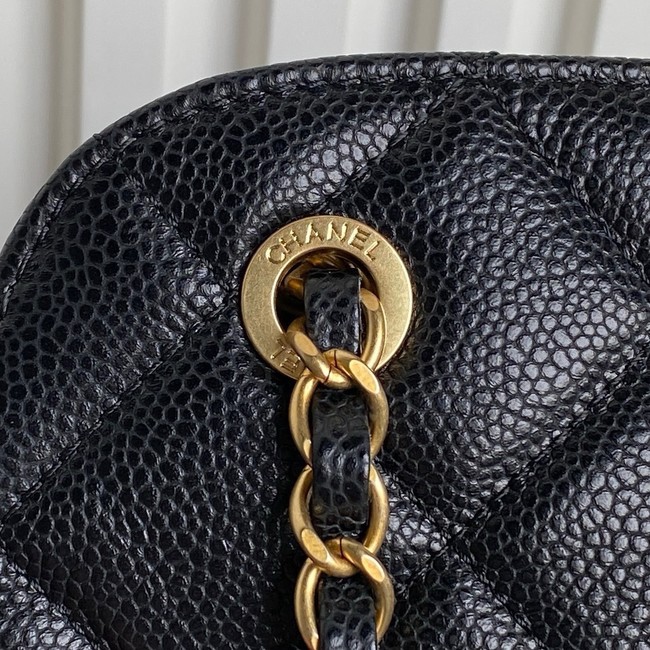 Chanel SMALL BOWLING BAG AS5137 black