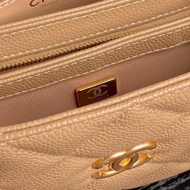 Chanel SMALL BOWLING BAG AS5137 Apricot