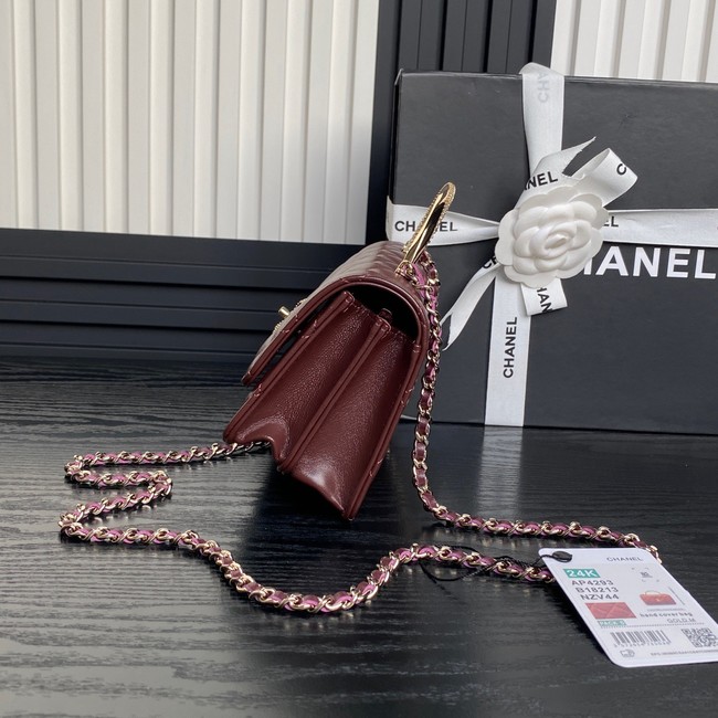 Chanel CLUTCH WITH CHAIN AP4293 Burgundy