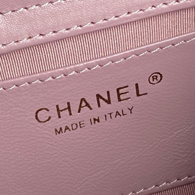 Chanel HOBO HANDBAG AS5177 dark pink