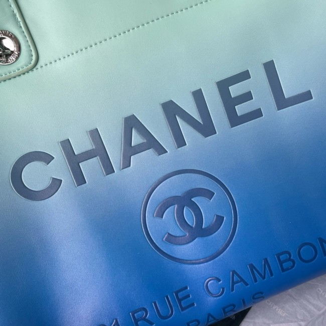 Chanel SHOPPING BAG AS3351 BLUE