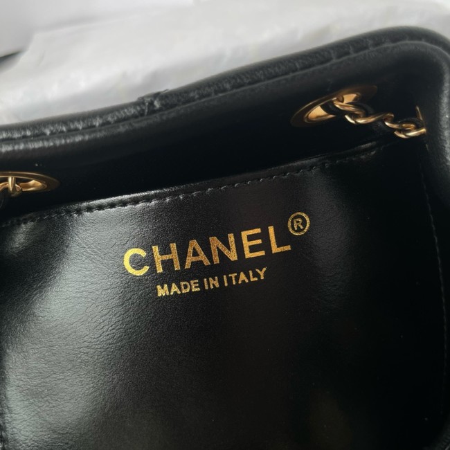 Chanel SMALL BUCKET BAG AS5094 black