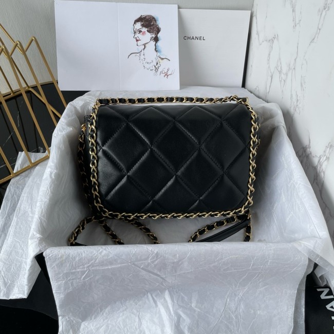 Chanel SMALL FLAP BAG AS5089 BLACK