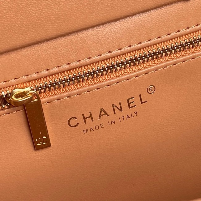 Chanel SMALL SHOPPING BAG AS5192 Camel