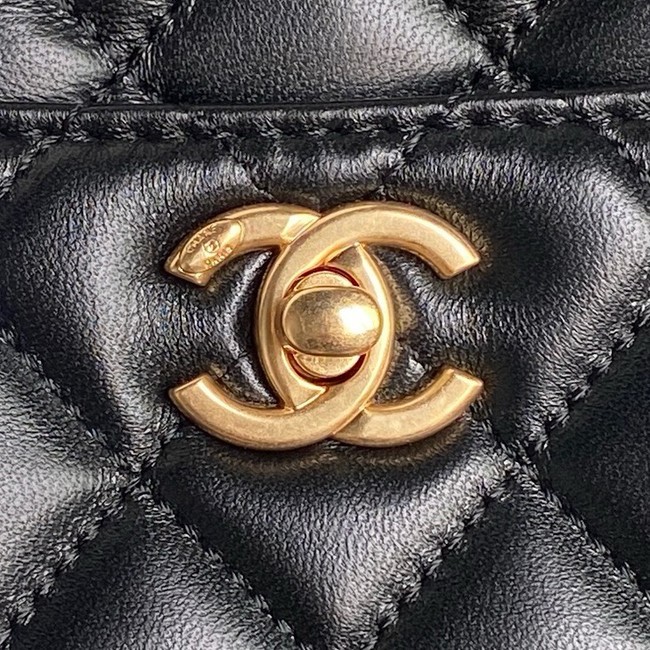 Chanel SMALL SHOPPING BAG AS5192 black