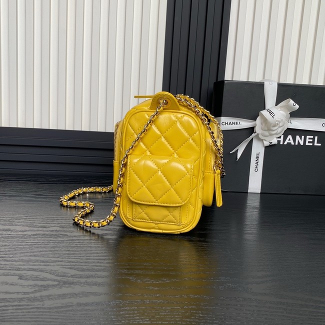 Chanel CAMERA CASE AS5156 YELLOW