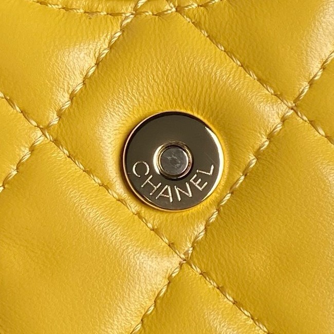 Chanel CAMERA CASE AS5156 YELLOW