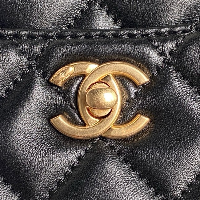 Chanel SMALL SHOPPING BAG AS5215 BLACK