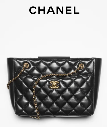 Chanel SMALL SHOPPING BAG AS5215 BLACK