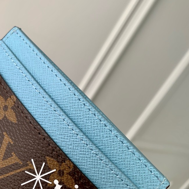 Louis Vuitton Charms Card Holder M12227 Azur Frost