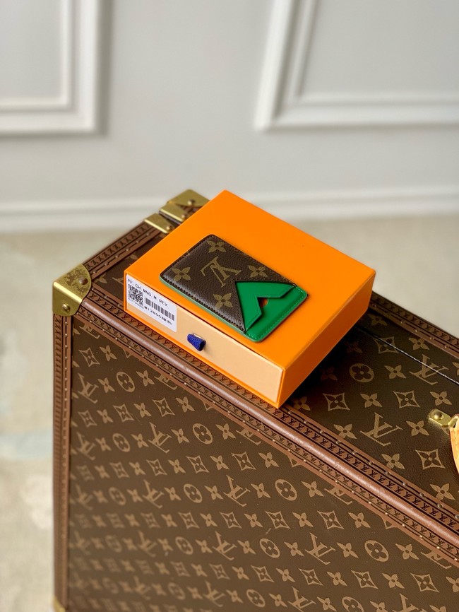 Louis Vuitton Porte-Cartes Magnet M12855 Borneo Green