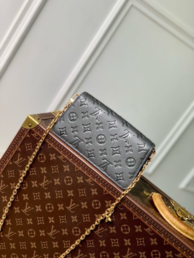 Louis Vuitton Monogram Empreinte Felicie Pochette M12716 black