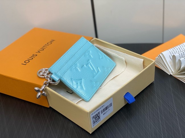 Louis vuitton Charms Card Holder M82171 blue