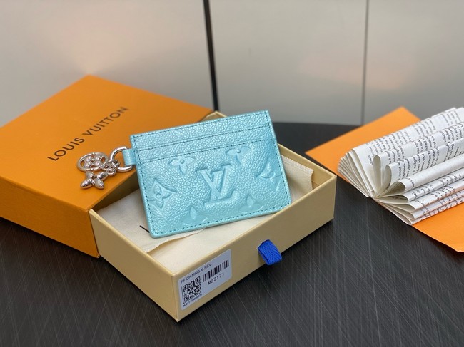 Louis vuitton Charms Card Holder M82171 blue