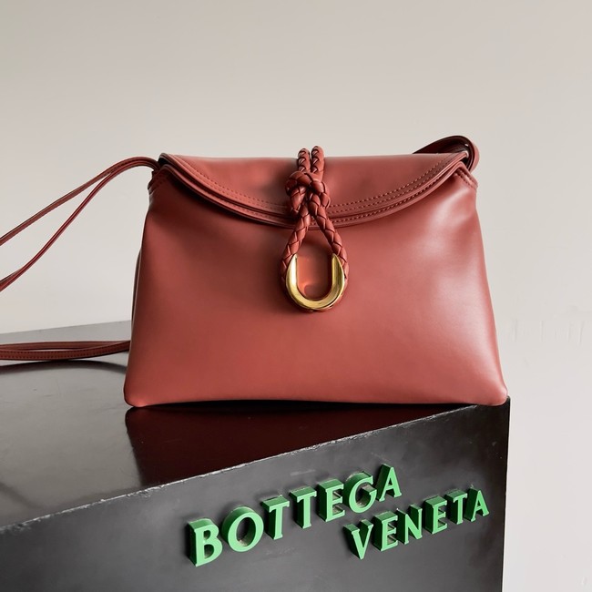 Bottega Veneta Small Liberta 806030 orange&red