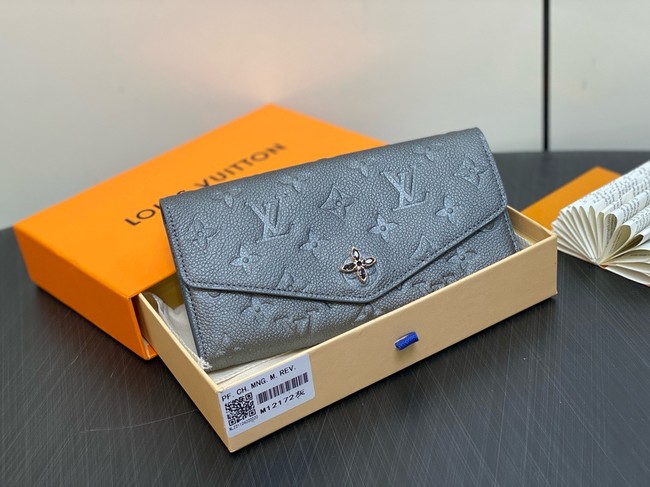 Louis Vuitton Sarah Wallet M12172 Gun metal