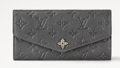 Louis Vuitton Sarah Wallet M12172 Gun metal