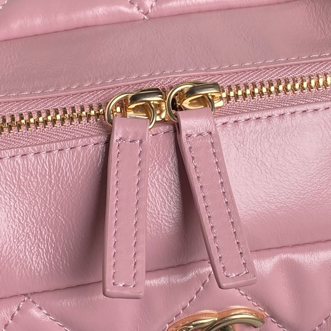 CHANEL CLUTCH WITH CHAIN AS4933 pink