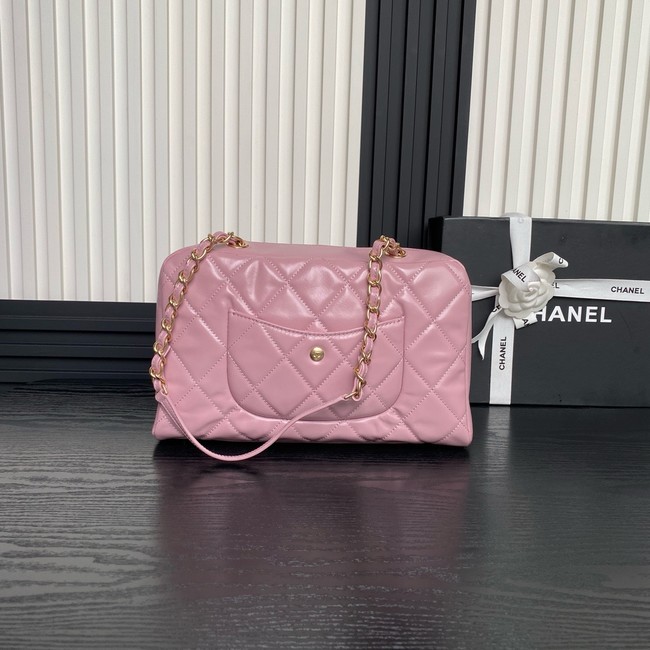 CHANEL CLUTCH WITH CHAIN AS4933 pink