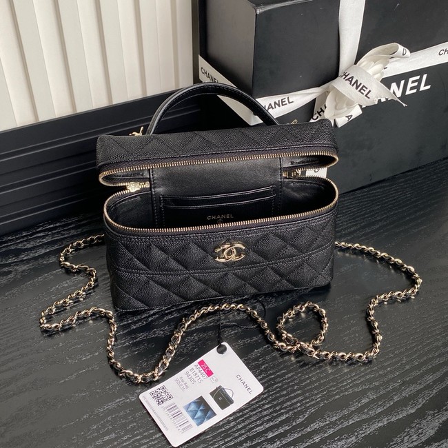 CHANEL LONG VANITY WITH CHAIN AP4407 black