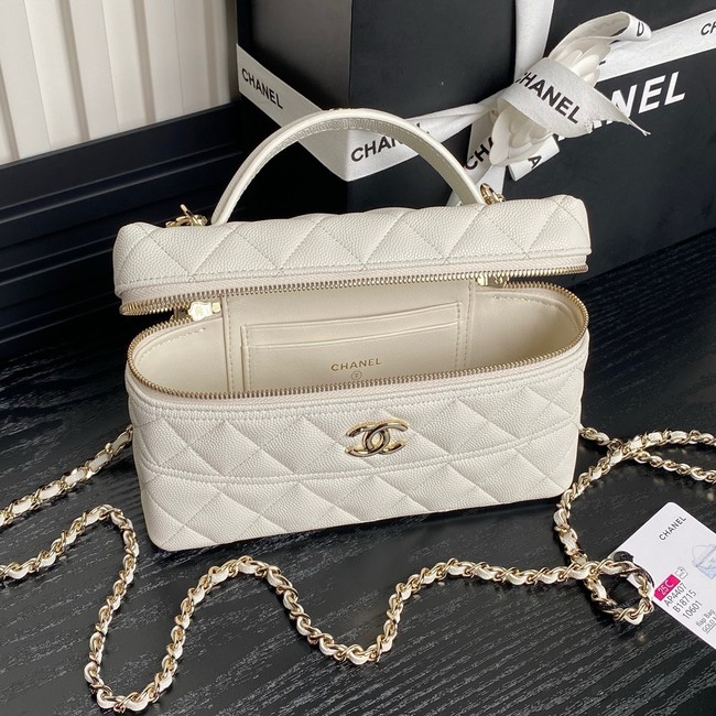 CHANEL LONG VANITY WITH CHAIN AP4407 white