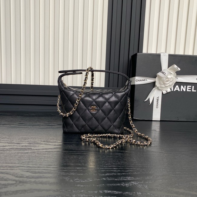 Chanel HOBO HANDBAG AP4386 black