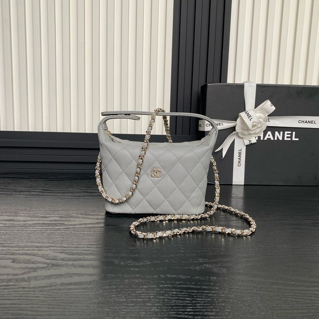 Chanel HOBO HANDBAG AP4386 gray