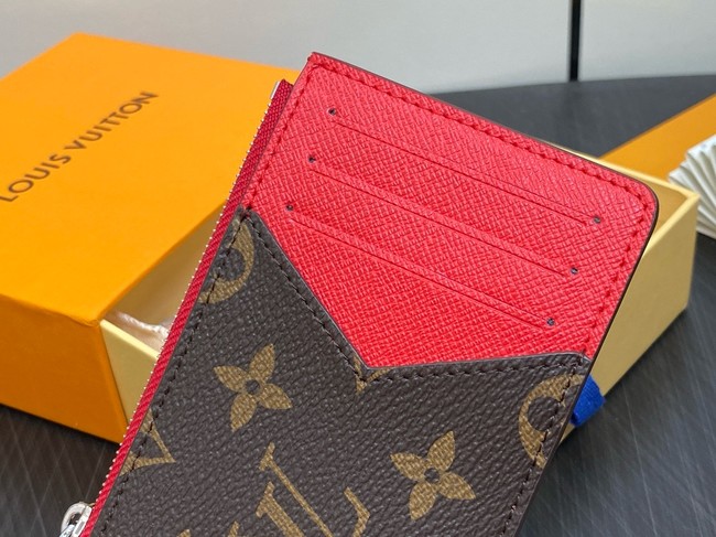 Louis Vuitton Romy Card Holder M12386 Sari Red