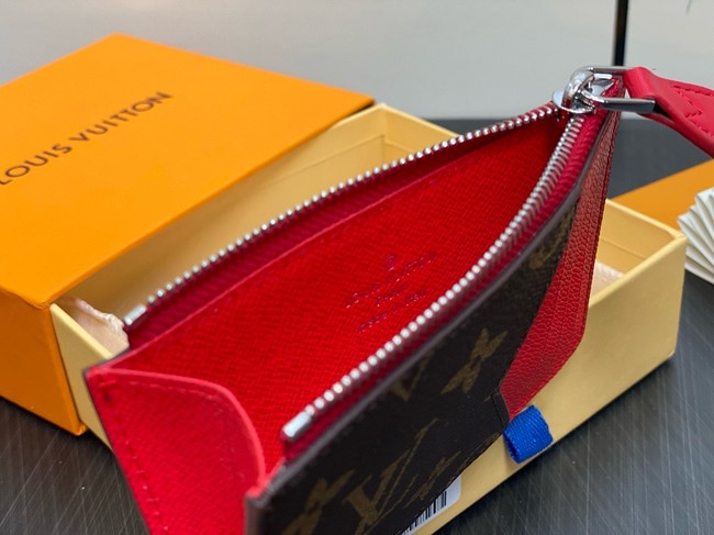 Louis Vuitton Romy Card Holder M12386 Sari Red