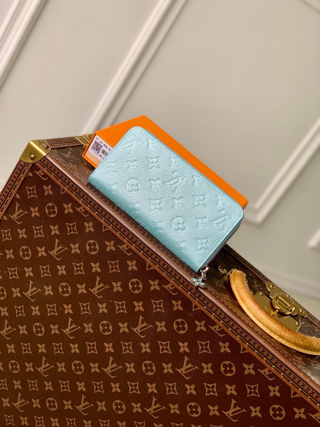 Louis Vuitton Zippy Wallet M12680 Azur Frost