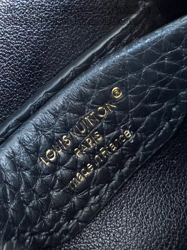 Louis Vuitton Capucines NANO M48865 black