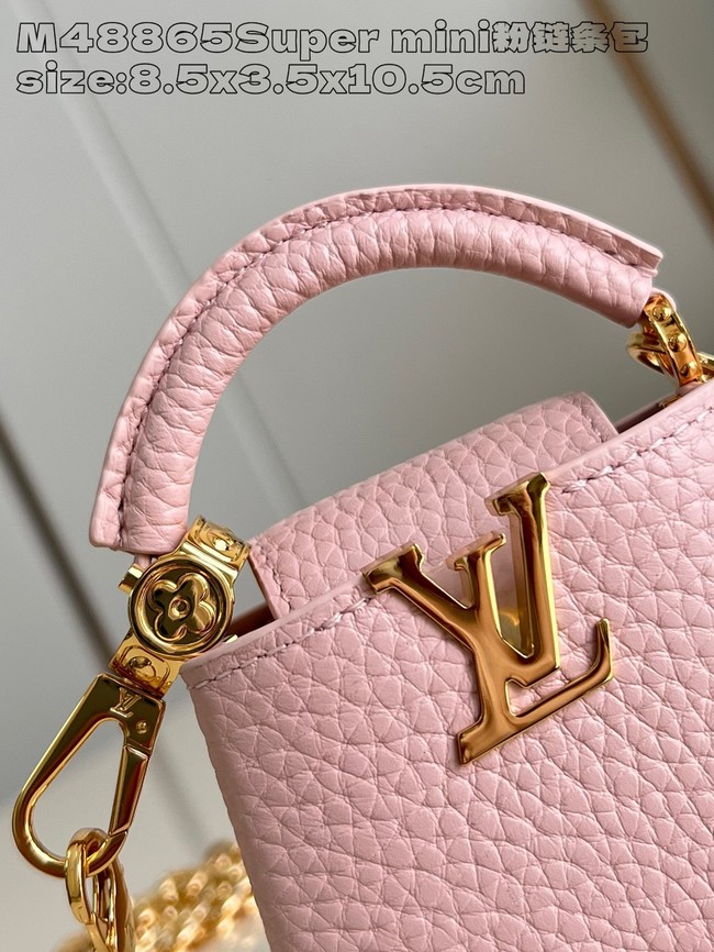 Louis Vuitton Capucines NANO M48865 pink