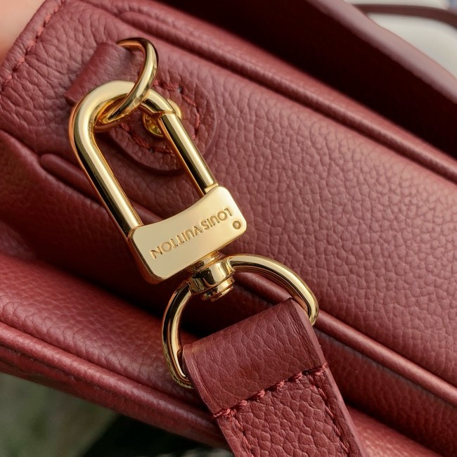 Louis Vuitton Pochette Metis M41487 wine red