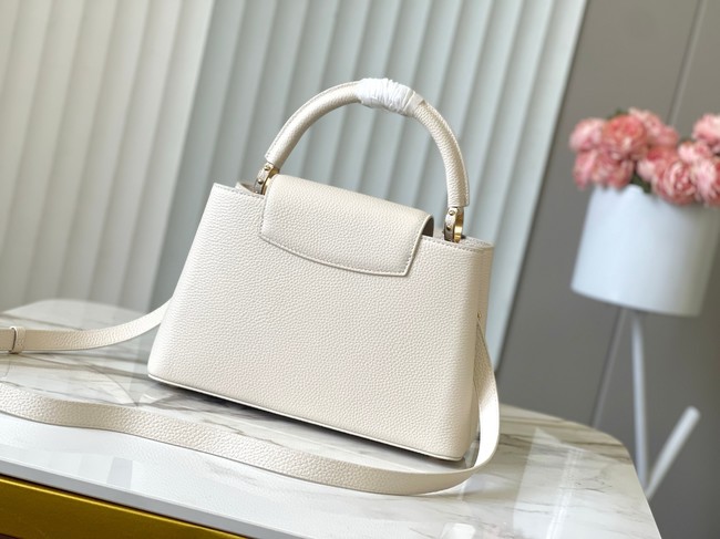 Louis Vuitton Capucines MM M12135 white