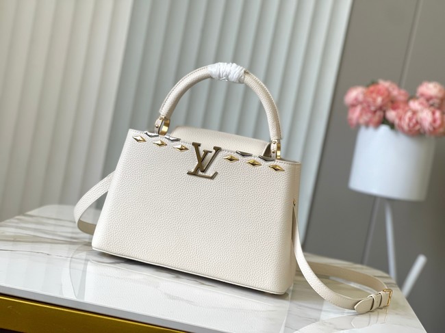 Louis Vuitton Capucines MM M12135 white