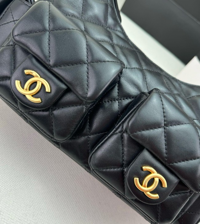 Chanel MAXI HOBO BAG AS5338 BLACK