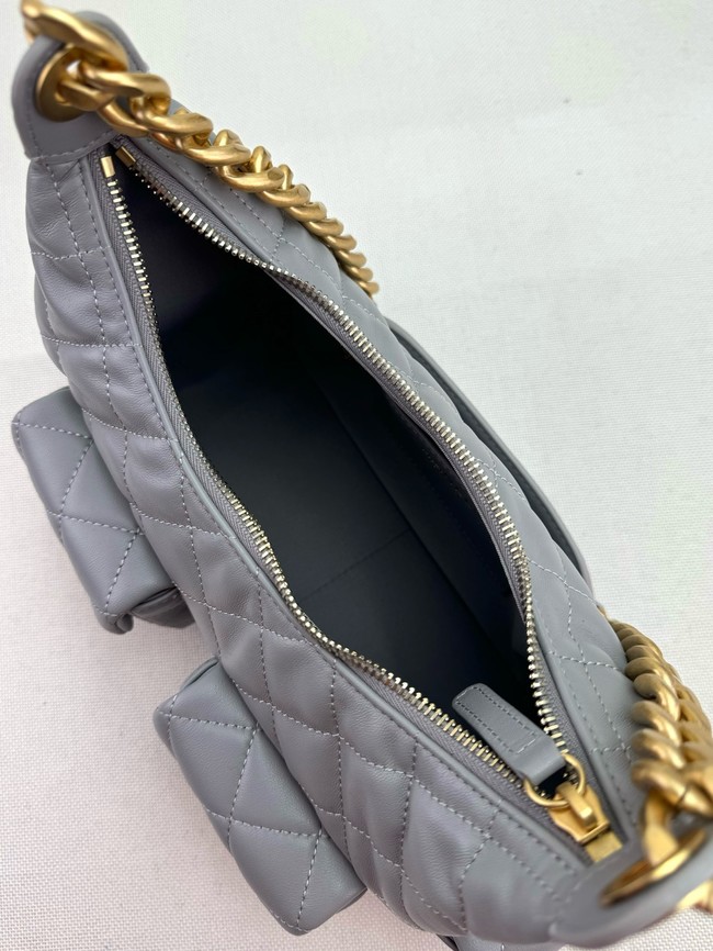 Chanel MAXI HOBO BAG AS5338 GRAY