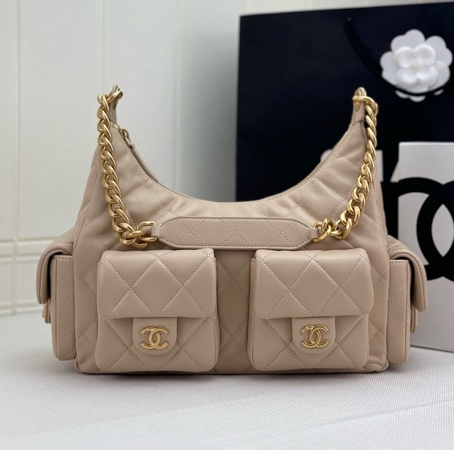 Chanel MAXI HOBO BAG AS5339 Apricot