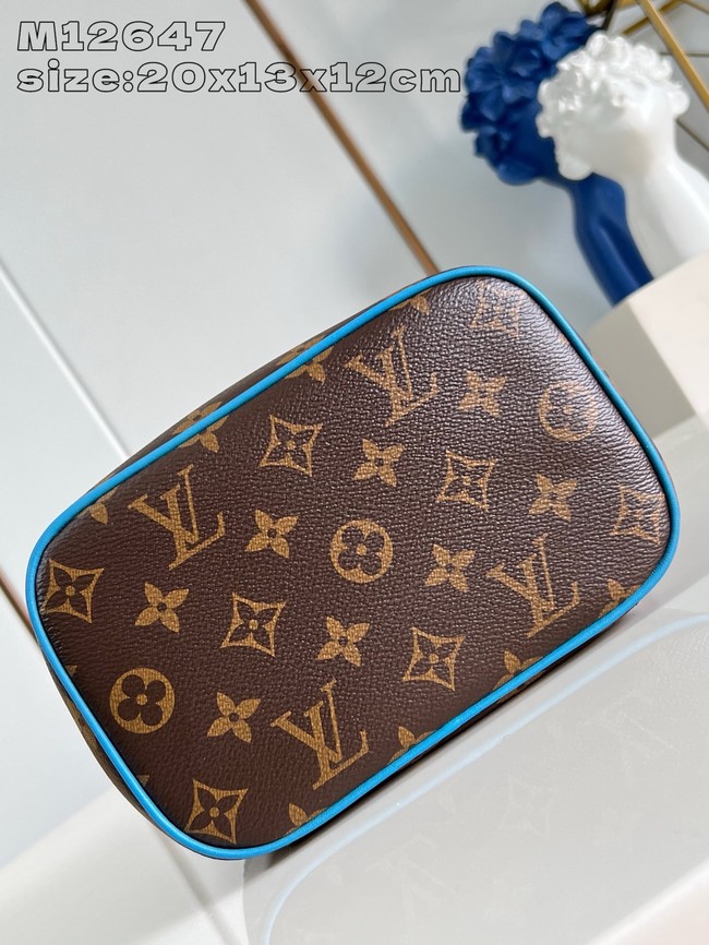 Louis Vuitton Vanity Chain Pouch M12668 blue