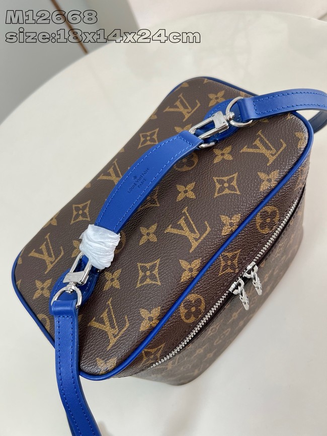 Louis Vuitton Vanity Chain Pouch M12668 dark blue