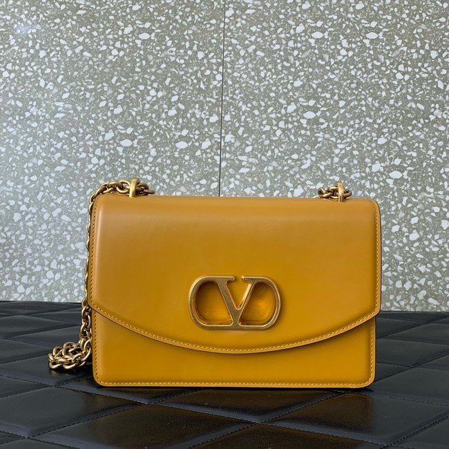 VALENTINO Loco Calf leather bag WB0R16  yellow