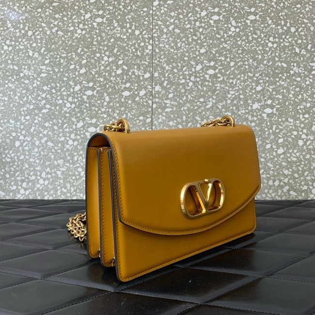 VALENTINO Loco Calf leather bag WB0R16  yellow