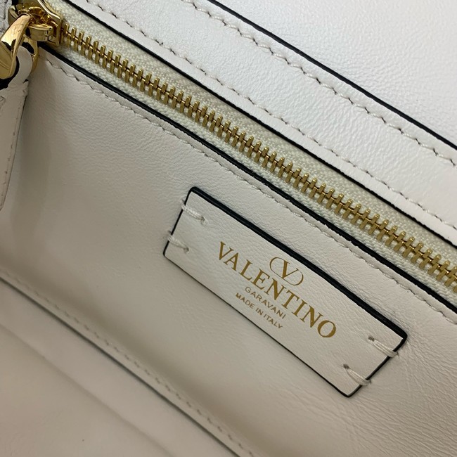 VALENTINO VLOGO POUF Sheepskin 5048 white