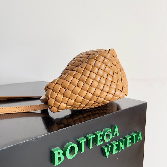 Bottega Veneta Small Cobble Top Handle 805739 brown